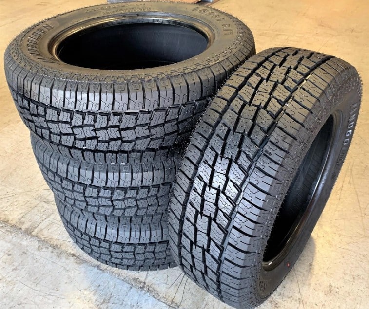 different types of 235/80R17 tires