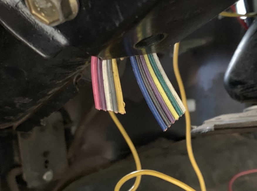 ignition wire color code