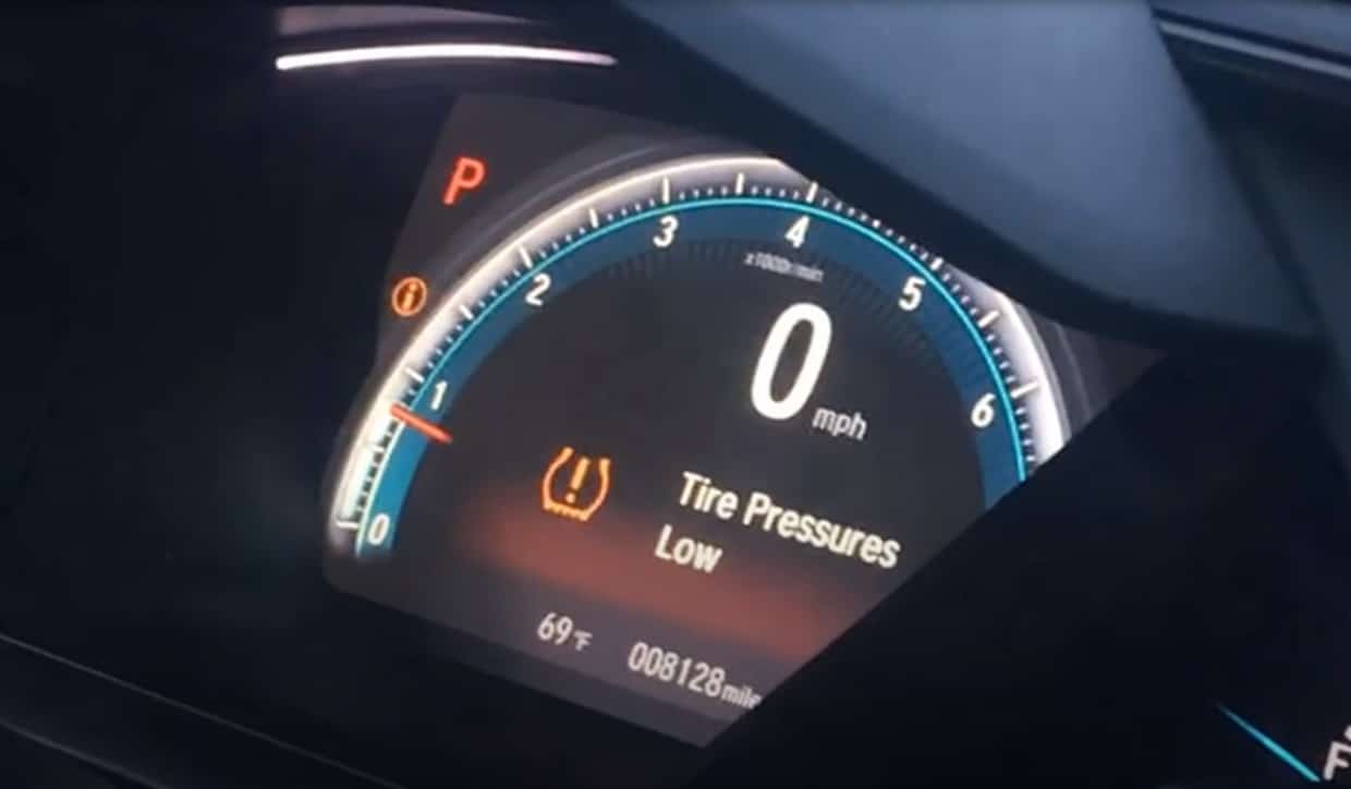 TPMS Honda Tire Pressure Light